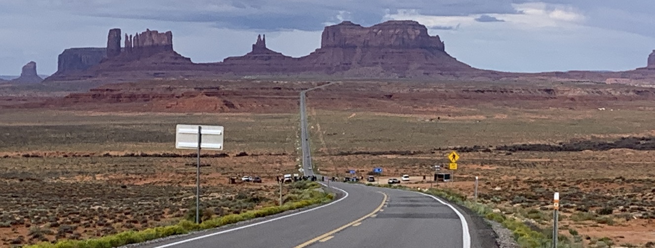 Forrest Gump Point in Monument Valley