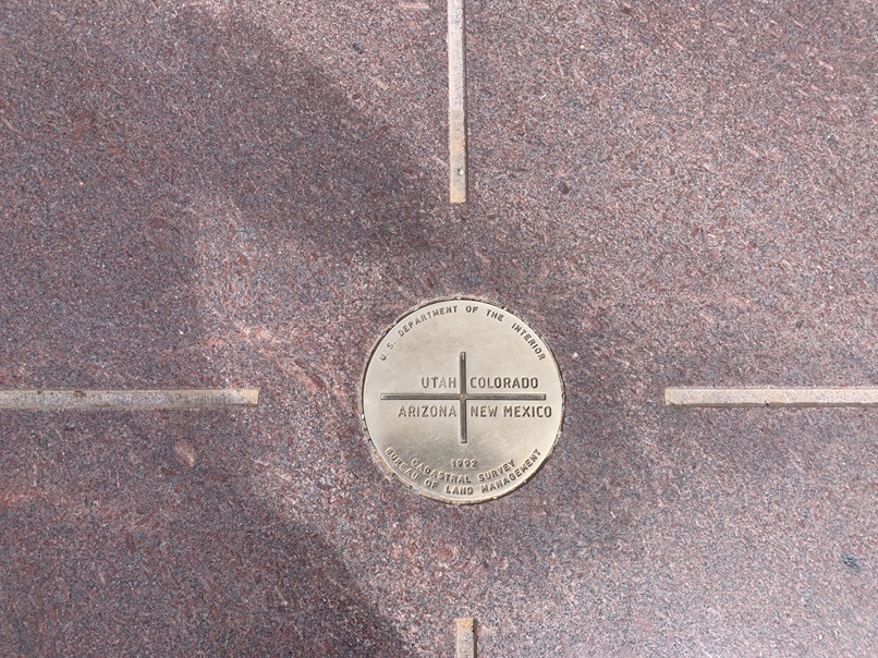 Four Corners survey marker