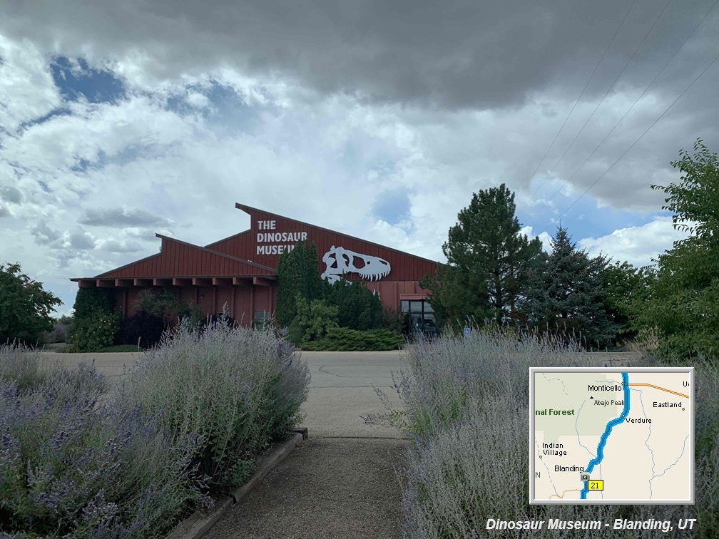 The Dinosaur Museum in Blanding Utah