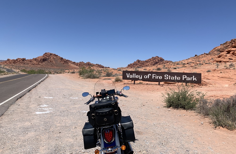 Eastern Entrance to the Valley of Fire SP