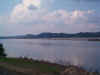 Looking upstream from the Ohio River lock...6-01picture28.jpg (28512 bytes)